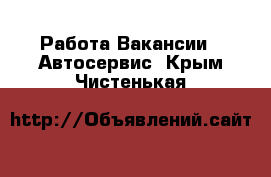 Работа Вакансии - Автосервис. Крым,Чистенькая